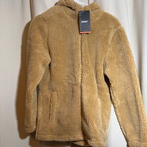 Tan Sherpa Jacket